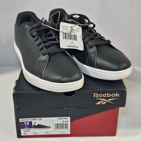 Reebok Court CLN Men\'s Tennis Shoes/Green-White / Size 10/New With Imperfect Box main image 12